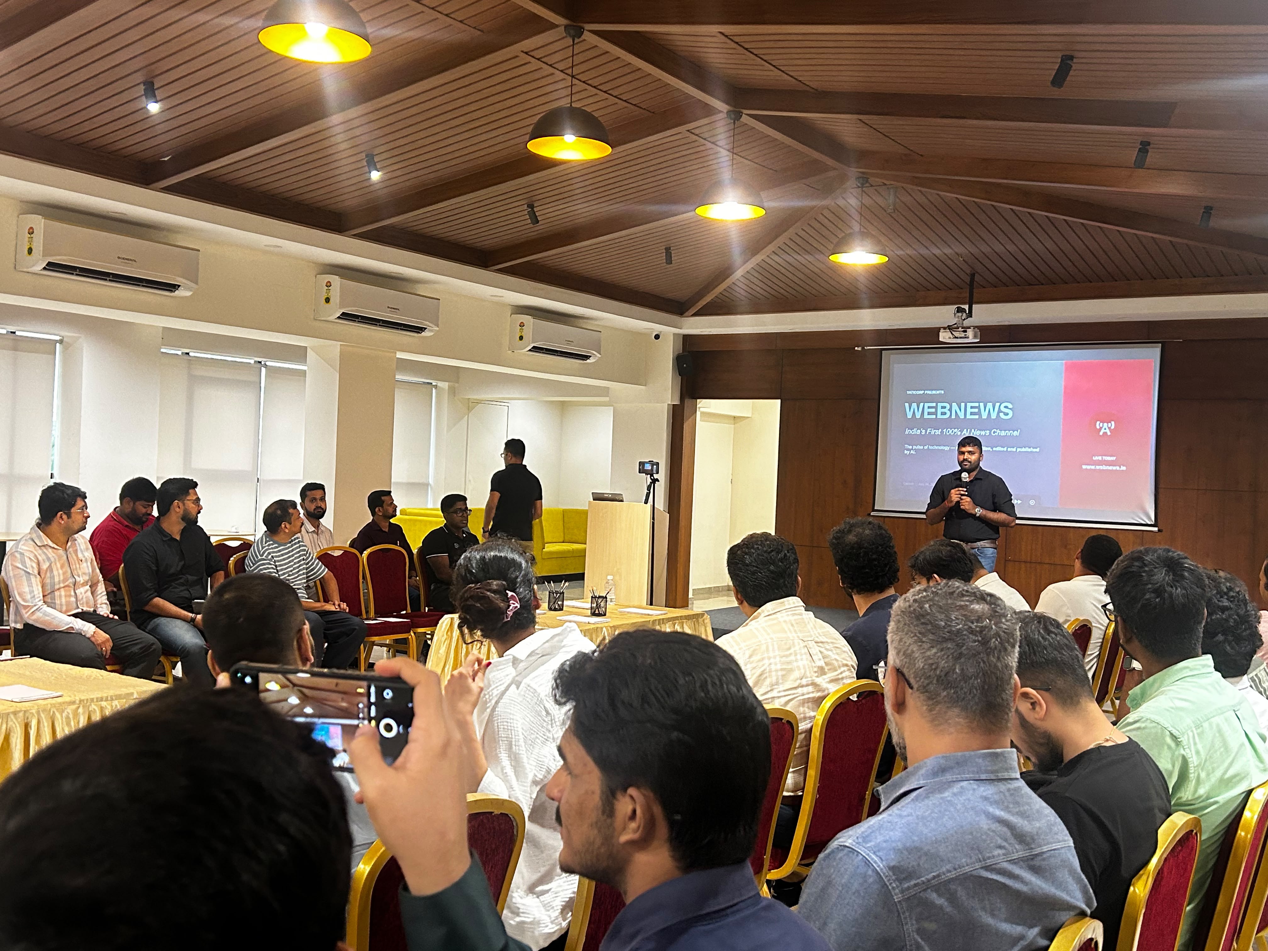 Yaticorp Launched : India's First 100% AI-Powered News Channel