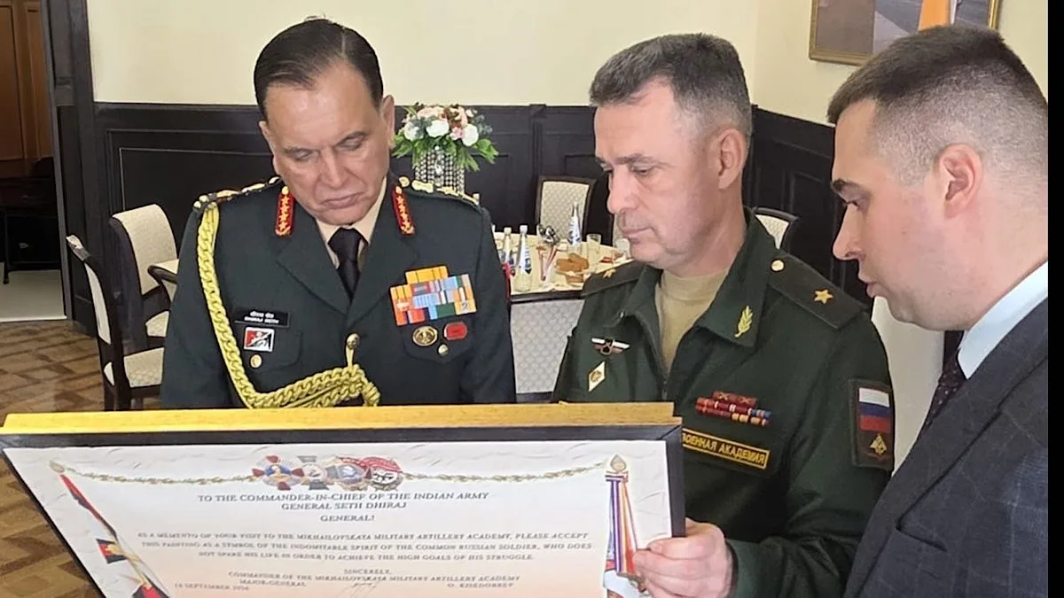 Army Chief Gen Dhiraj Seth Concludes Russia Visit to Boost Military & Defence Ties