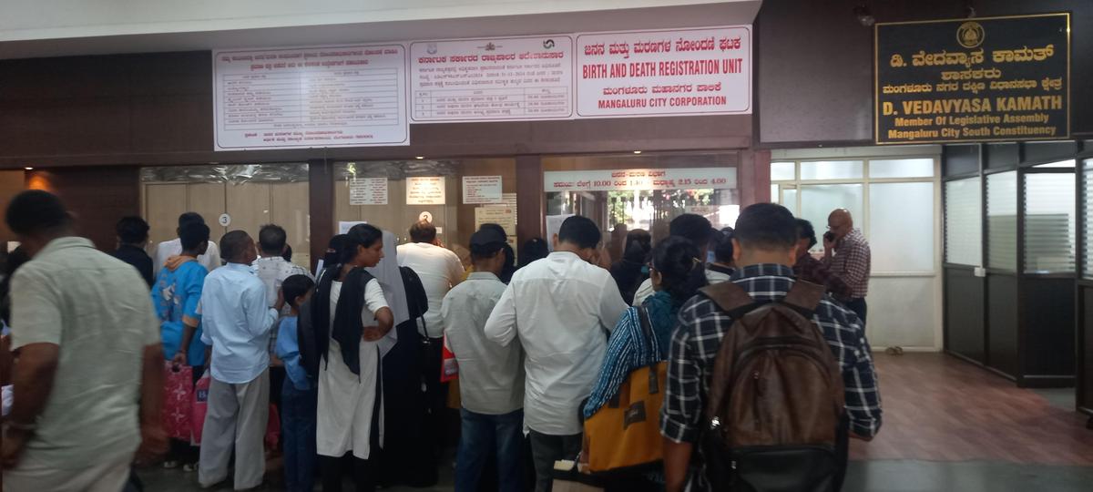 Electoral Roll Duty Delays Birth and Death Certificate Issuance at Mangaluru City Corporation
